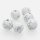 Howlite 18MM Round Beads Drilled Large Hole 5MM for Making Jewelry