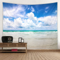 Beach minimalist partition decorative tapestry