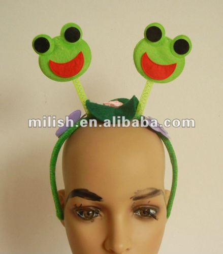 Party crown head band/headband accessories/Cute frog Headband MPA-0082