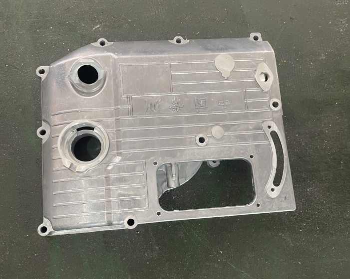 Die cast aluminium motor housing