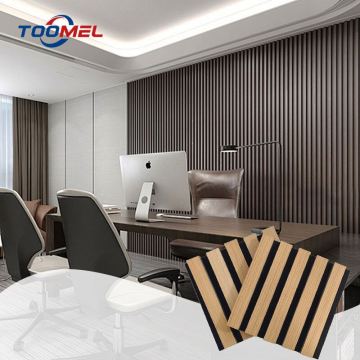 Custom Acoustic Wood Slats Wall Panels for Home Decor