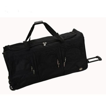 40 Inch black fashion vintage style luggage