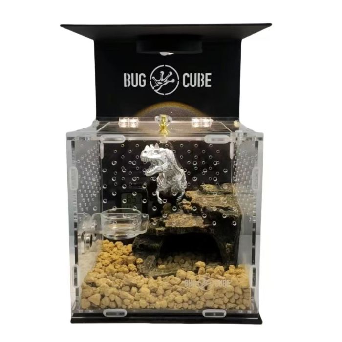 Caixa de criação de acrílico de tamanho personalizável para répteis