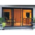 double glazed safety sliding door/aluminum glass entry door