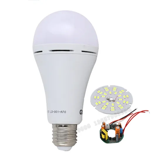 Intelligent Rechargeable LED Emergency Camping Bulb - Energy Saving Light