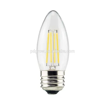 C35 cob led work light,6W 4W 2W led filament light bulb led,E12 E14 E26 base ce rohs led light bulb