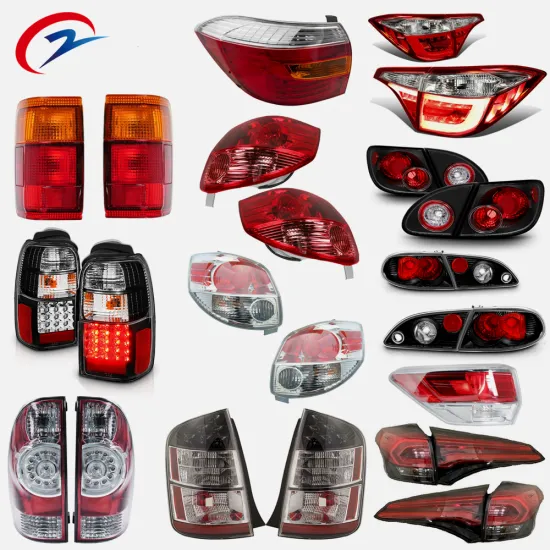 Taillamps Halogen LED Smoked Tail Lights for Toyota Models