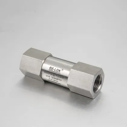 JAZZY Stainless Steel F316L Swagelok Thread NPT Female End Check Valve for Water