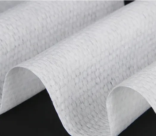 100% Cotton Mesh Towel Fabric Spunlace Nonwoven Fabric
