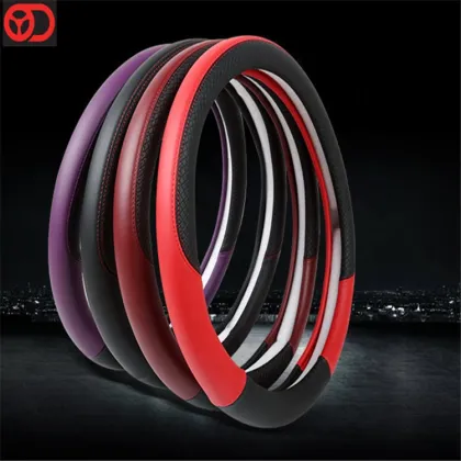 Elaborate Leather Steering Covers for Car Accessories