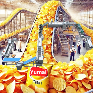 Endüstriyel dondurulmuş patates kızartması üretim hattı: manyok taze patates parmak cipsi yapım makinesi