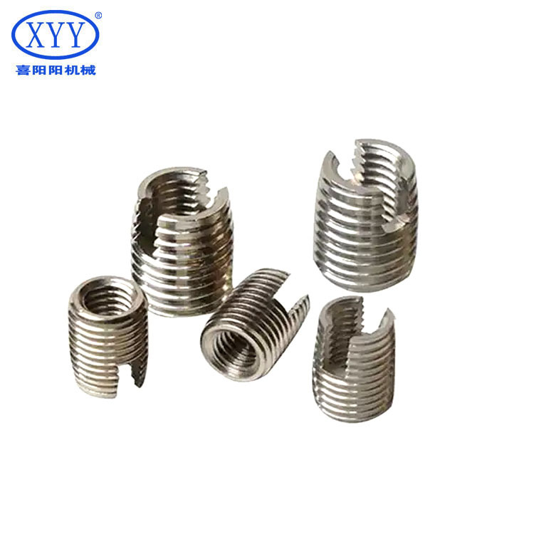 M8 * 1.25-M10 * 1.25-L12 Thin-Walled Self Tapping Screw Sleeve Carbon Steel Fasteners ISO Certified Packaged in Carton