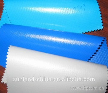 High strength PVC coated tarpaulin stretch tent fabric