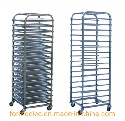 Bakery Equipment Proofer Room Trolley Frame Fermentation Case Trolley 32 Trays Grill Trolley