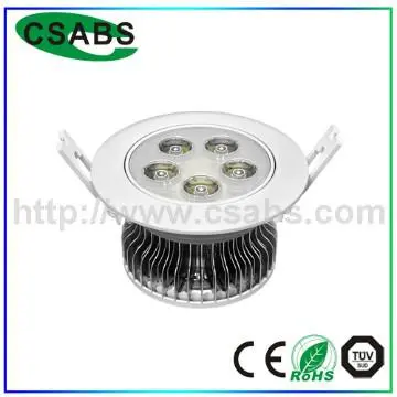 Recessed LED vaulted ceiling