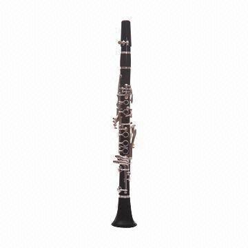 Ebony Eb Clarinet with Silver-plated Key Surface Treatment