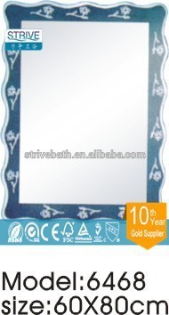 hairdresser glass mirror