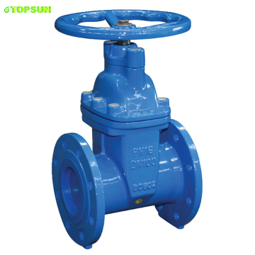 API600 Dn50 Pn16 slide gate valve NRS black cast iron 8 inch gate valve