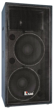 High Power 1500W 8ohm output professional square and stage speaker
