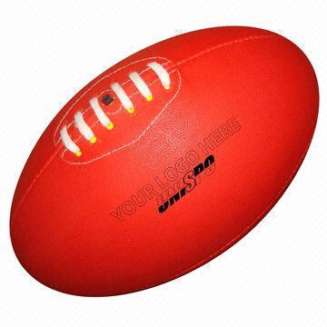 AFL Balls, Made of Synthetic Leather or Rubber