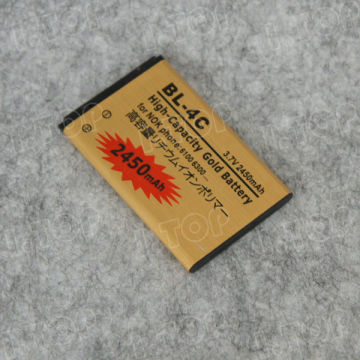 3.7V 2450mAh Gold Business Battery for Nokia 6100 6300 BL-4C , Battery suppliers