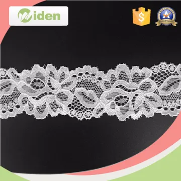 Latest Nylon Spandex Stretch Elastic Womens Underwear Tricot Lace