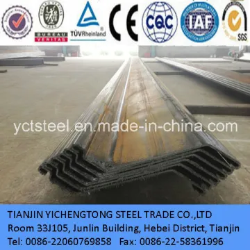 Sea Water Resistant Steel Sheet Piling-Q235
