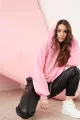 Moda de mujeres con manga larga Hoodies de fondo de fondo sólido