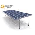 Solar energy carport aluminum mounting system