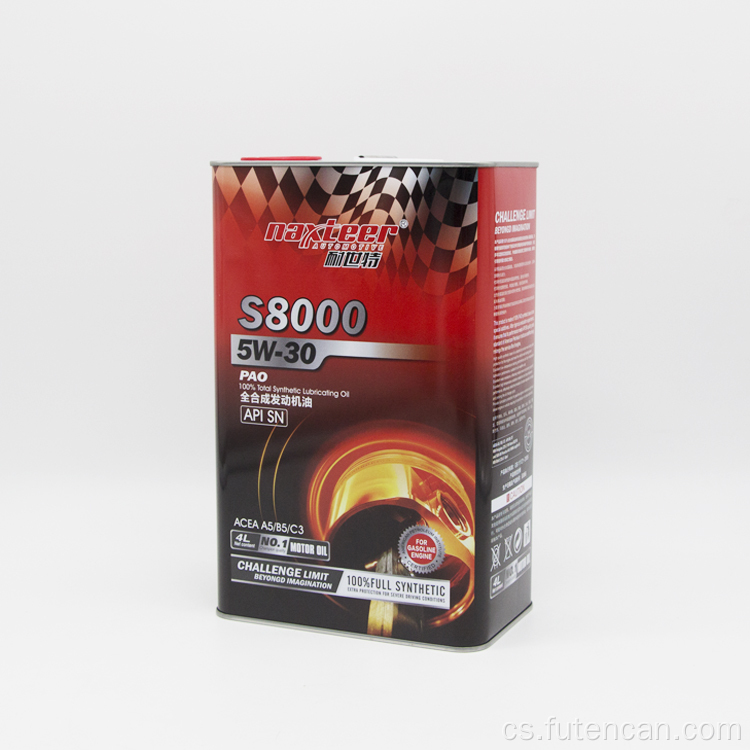 4L plechovka plechovka na mazací olej