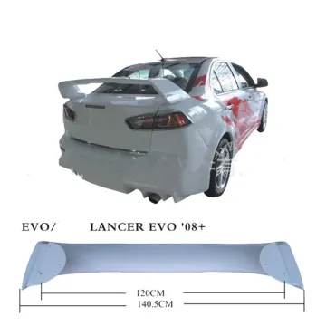 EVO Style Rear Trunk Spoiler Boot Wing for Mitsubishi Lancer EX/EVO 2009-2015