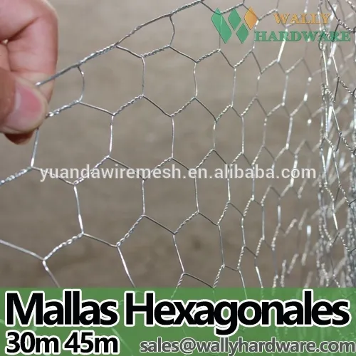 malla hexagonal precio