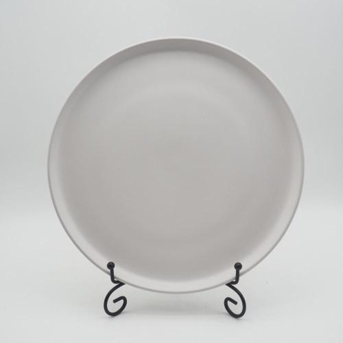 Ensemble de dîner en céramique fabriqué à la main, ensembles de vaisselle blanc en pierre, ensemble de vaisselle unique en grès