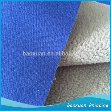 woven fabric bonded polar fleece waterproof Mauntaineering Jackts fabric