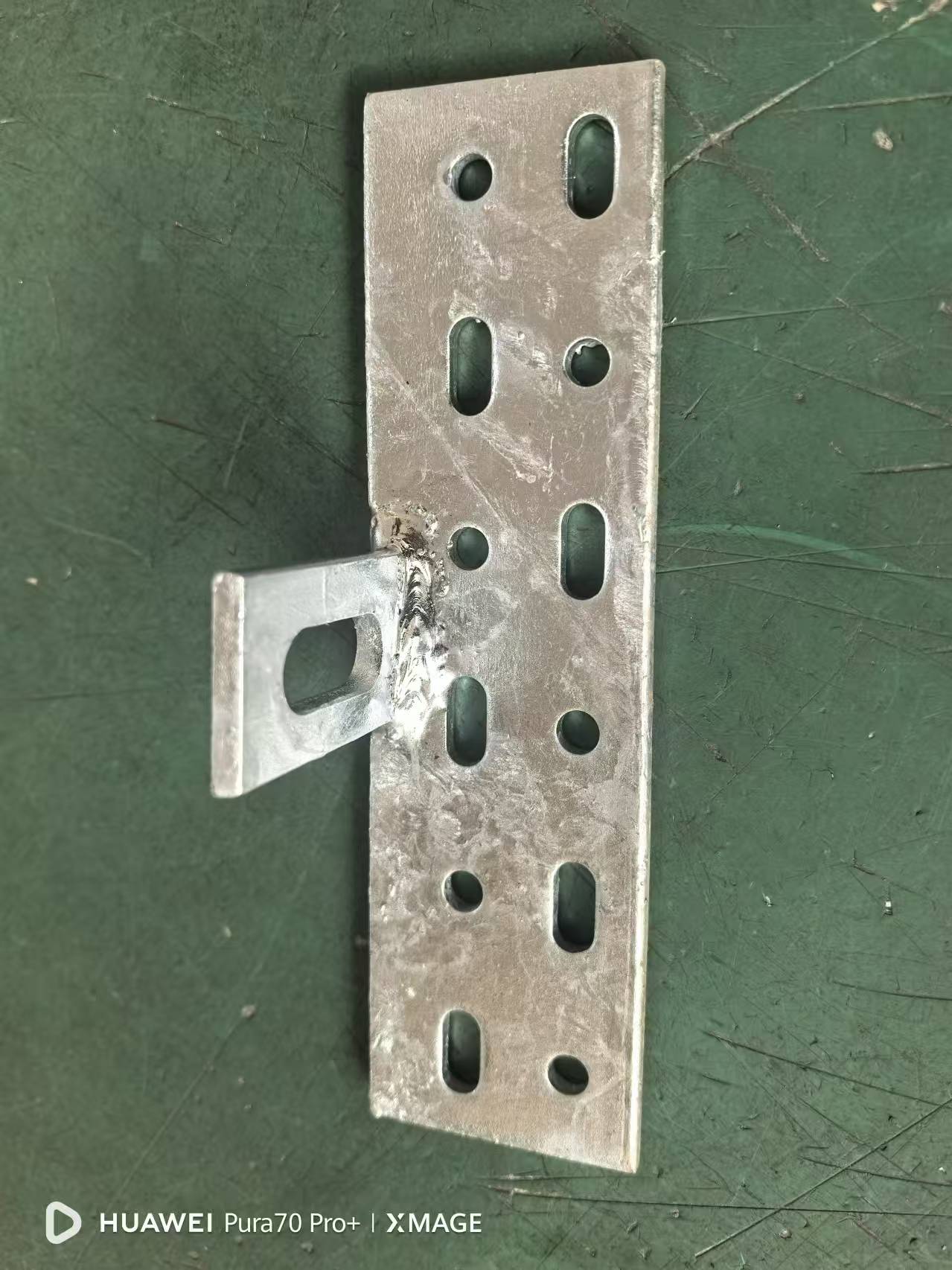 Steel galvanized welded hooks for solar mounting systems