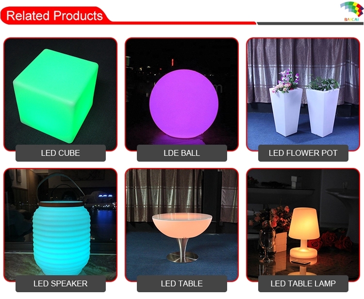 RGB Waterproof Bluetooth Led Speakers