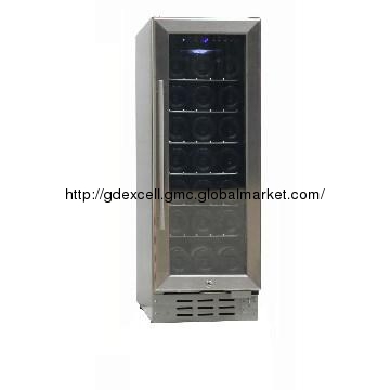 21bottles SS Door Frame Single Zone Wine Refrigerator