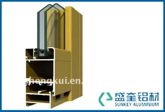 Electrophoresis Aluminium profile for window and door
