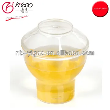 100051 square plastic dessert cup