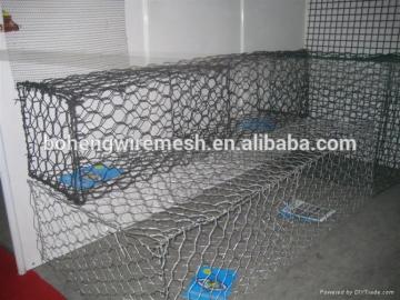 Used Hexagonal/Welded Mesh Gabion Box , Gabion Basket, Galvanized Gabion Box; PVC coated Gabion for Sales: