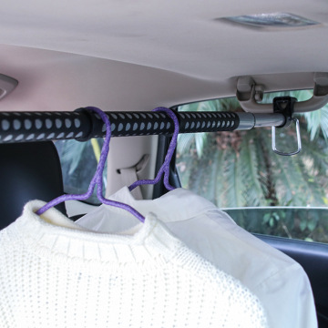 Porta di abiti auto telescopici: affari universali e ganci da viaggio per il sedile posteriore dell'auto