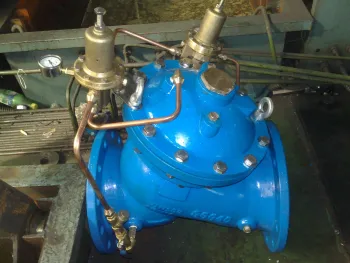 Diaphragm Type Adjustable Reducing / Sustaining Water Regulating Valve Yx741x