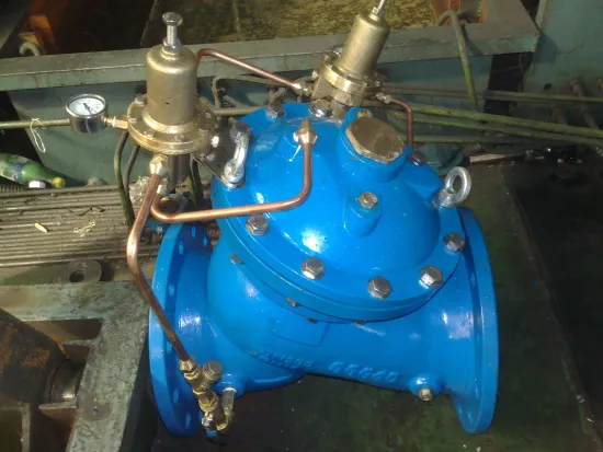 Diaphragm Yx741x Reducing / Sustaining Water Regulating Valve To Reduce The Inlet Pressure
