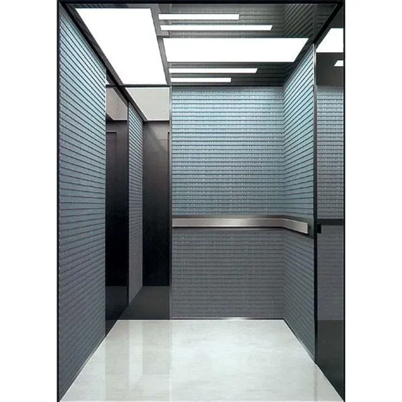 Mirror Stainless Steel Residential Hotel Passenger Elevator