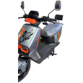 Stylish Electric Scooter with Orange Accents