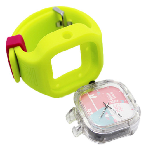 Avión de silicona reloj relojes deportivos para hombre