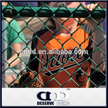 Decorative chain link fence systems