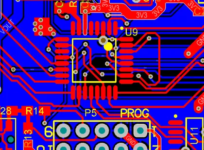 Electronic PCB Design Precision Chip