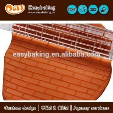 Factory direct supply brick pattern acrylic embossing rolling pin