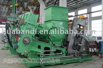 Roller-head rubber extruder rubber machine